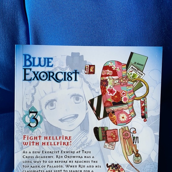 Anime Comics Blue Exorcist Volume 3 Fuimation By Kazue Kato ExcellentCondition - Picture 7 of 11
